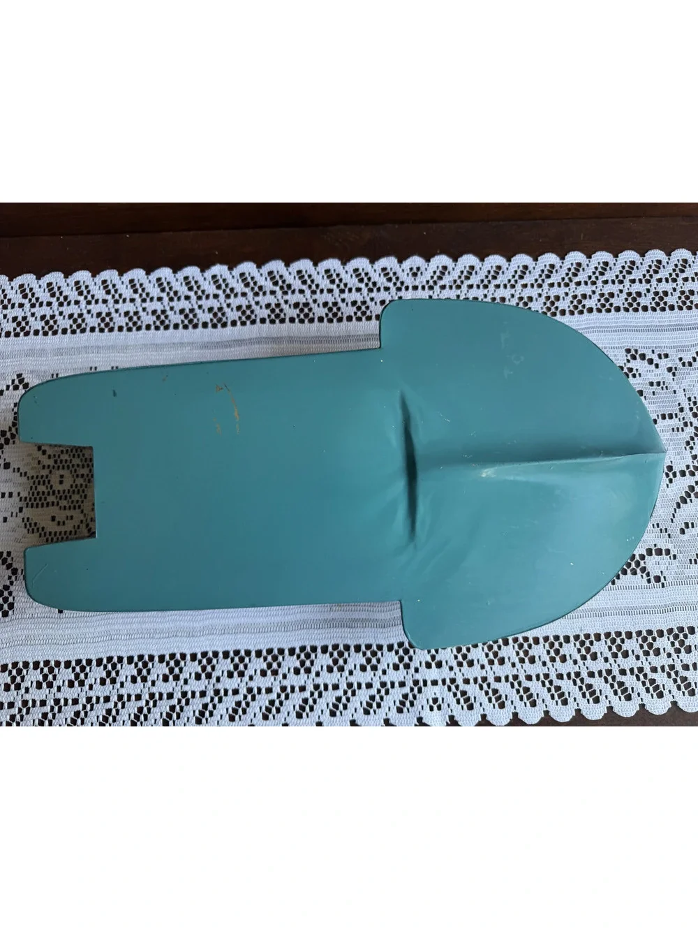 Vintage Metal Hydroplane Occupied Japan Tin Toy Speedboat S-3